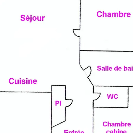 Apartment 3 Pieces, Bien Equipe, 4-5 Pers, Parking, Les Saisies