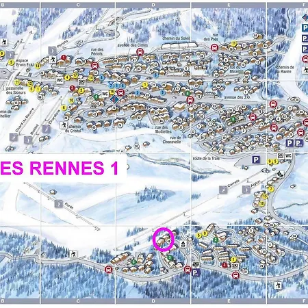 Apartment 3 Pieces, Bien Equipe, 4-5 Pers, Parking, Les Saisies Villard-sur-Doron